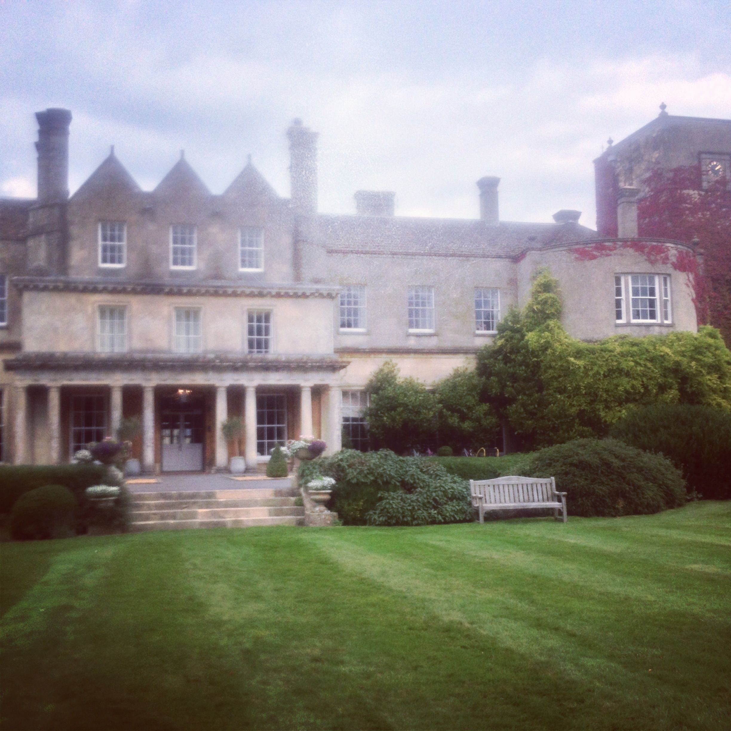 Lucknam Park, luxury hotel, costwolds, somerset, from the poolside blog