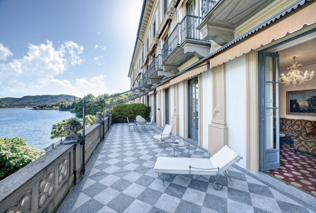 Villa d'Este, luxury hotel on the shores of Lake Como. Very classic Italian palace with a floating pool. Prices are on par with the location and style. So probably best to keep it for this special romantic trip. From 500 Euros a night