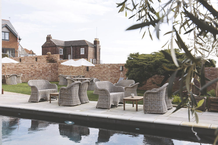 North House, a boutique hotel with heated pool on the isle of wight. Read the post to find all the details.